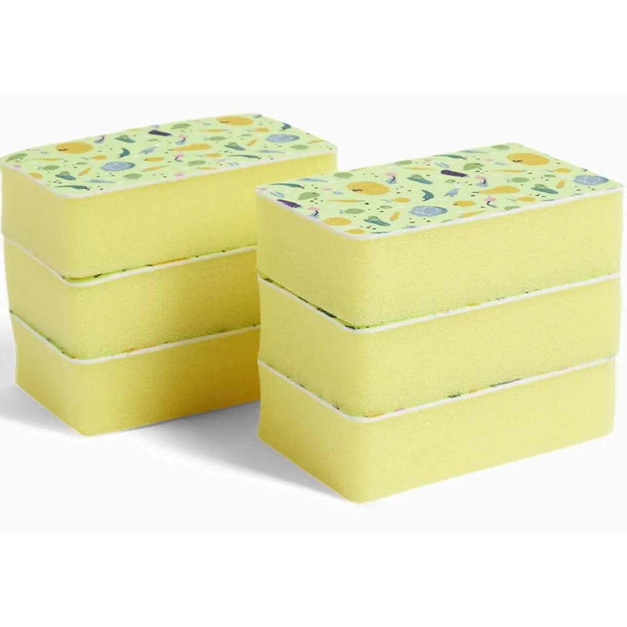 Lot de 6 éponges de bain exfoliantes < Gifi Best