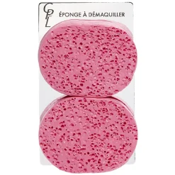 Lot de 2 éponges à démaquiller en acrylique