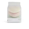 Lot de 3 éponges konjac coeur - 3 modèles