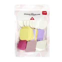Lot de 20 éponges à maquillage