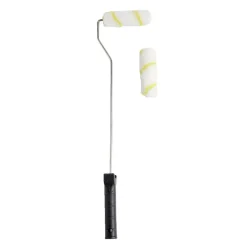 Lot de 2 rouleaux à peinture avec support 50cm