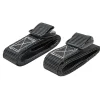 Lot de 2 sangles noires 120cm