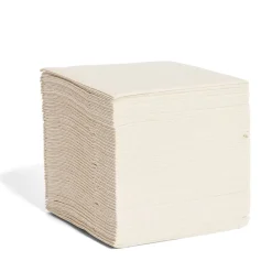 Lot de 50 serviettes cocktails beiges 20x20cm < Gifi Hot