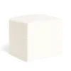 Lot de 50 serviettes cocktails blanches 20x20cm