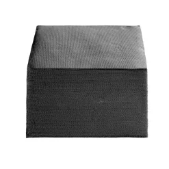 Lot de 50 serviettes cocktails noir 20x20cm < Gifi Sale