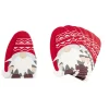 Lot de 12 serviettes en papier toucher doux forme gnome 16,5x16,5cm < Gifi Sale