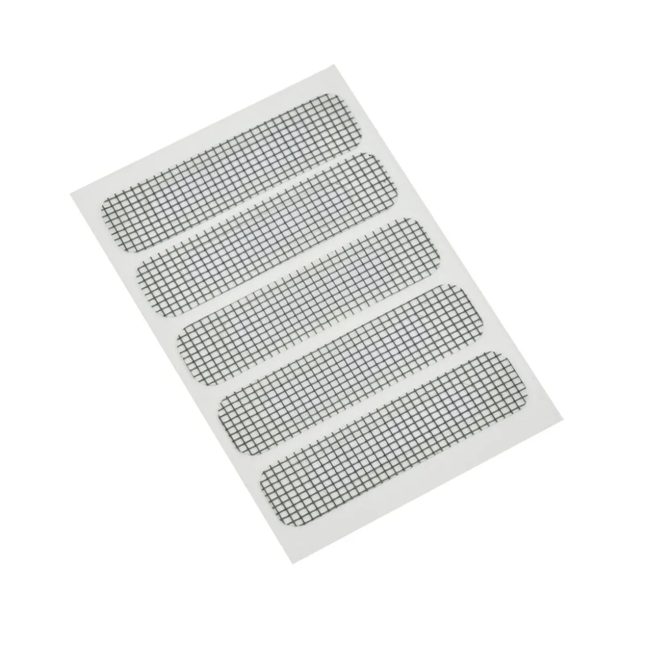 Lot de 15 stickers de réparation pour moustiquaire 1,5x6cm