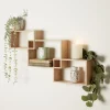 Lot de 3 étagères rectangulaires en bois < Gifi Sale