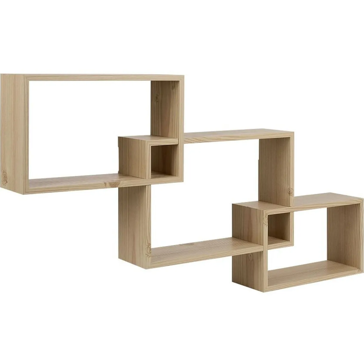 Lot de 3 étagères rectangulaires en bois < Gifi Sale