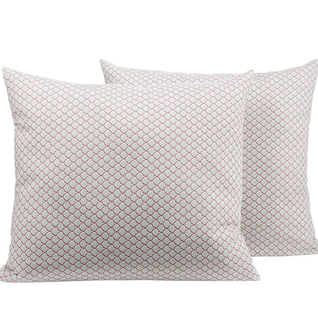 Lot de 2 taies d'oreiller en coton imprimé losanges 50x70cm < Gifi Sale