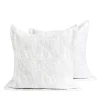 Lot de 2 taies d'oreillers boutis 50x70cm ou 65x65cm < Gifi
