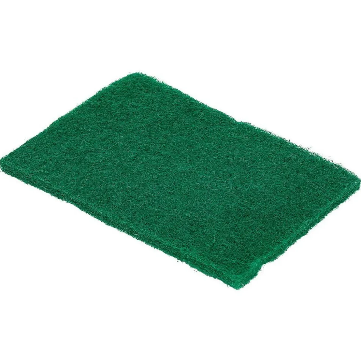 Lot de 5 tampons à récurer grattants 15x10cm polyester vert