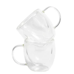 Lot de 2 tasses double paroi 80ml < Gifi Sale