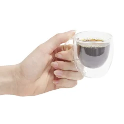 Lot de 2 tasses double paroi 80ml < Gifi Sale