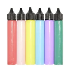 Lot de 6 tubes de peinture 3D acrylique 30ml < Gifi Hot