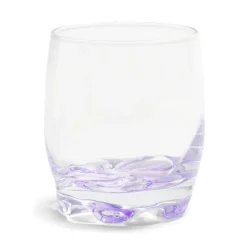 Lot de 3 verres 29cl en verre transparent fond coloré rose/violet/orange < Gifi Clearance
