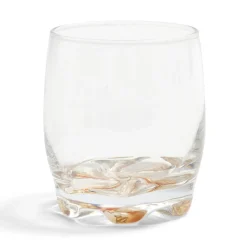 Lot de 3 verres 29cl en verre transparent fond coloré rose/violet/orange < Gifi Clearance