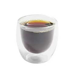 Lot de 2 verres double paroi 80ml