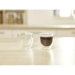 Lot de 2 verres double paroi 80ml