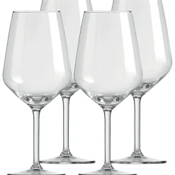 Lot de 4 verres à pied transparent 53cl < Gifi Sale