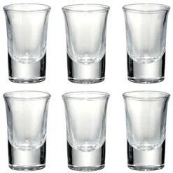 Lot de 6 verres à shooter 35ml H7cm