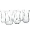 Lot de 6 verres à thé en verre 11,5cl H8,3cm < Gifi Online