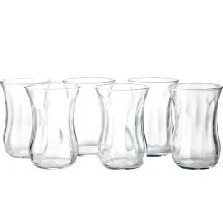 Lot de 6 verres à thé en verre 11,5cl H8,3cm < Gifi Online