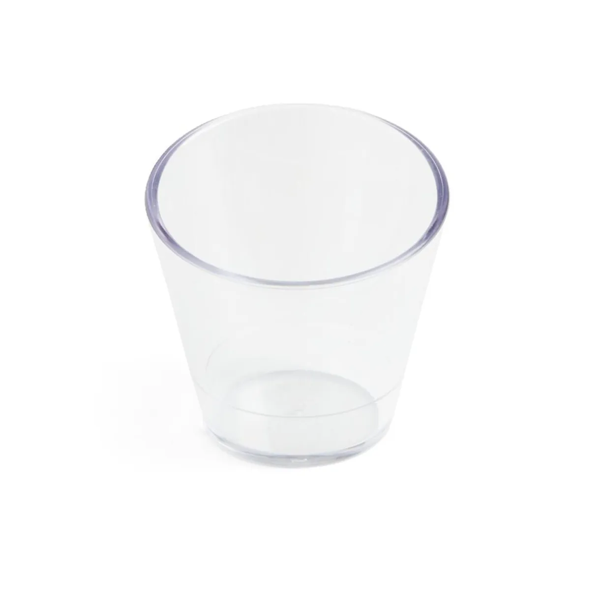 Lot de 6 verrines 100ml plastique transparent Ø6,9xH6,7cm < Gifi Clearance