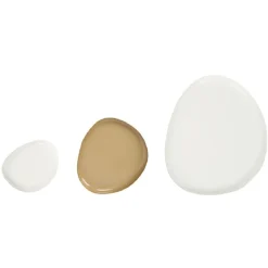 Lot de 3 vides poches fer marron et blanc S M L