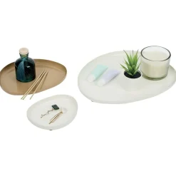Lot de 3 vides poches fer marron et blanc S M L