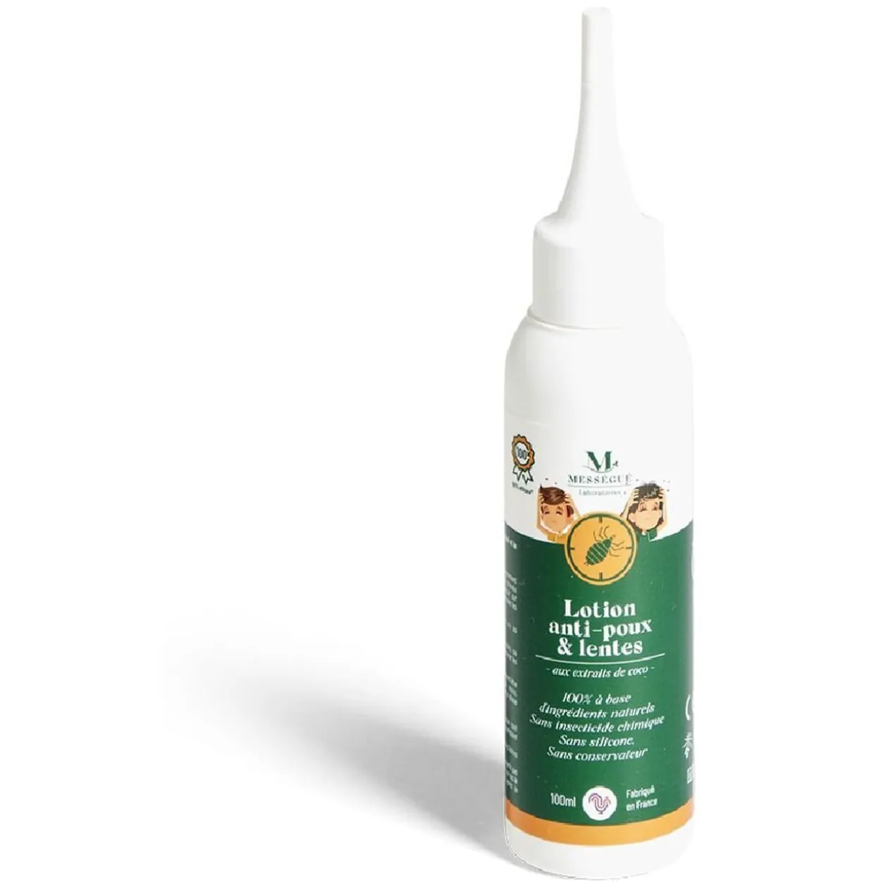 Lotion anti-poux et lentes Mességué aux extraits de coco 100ml