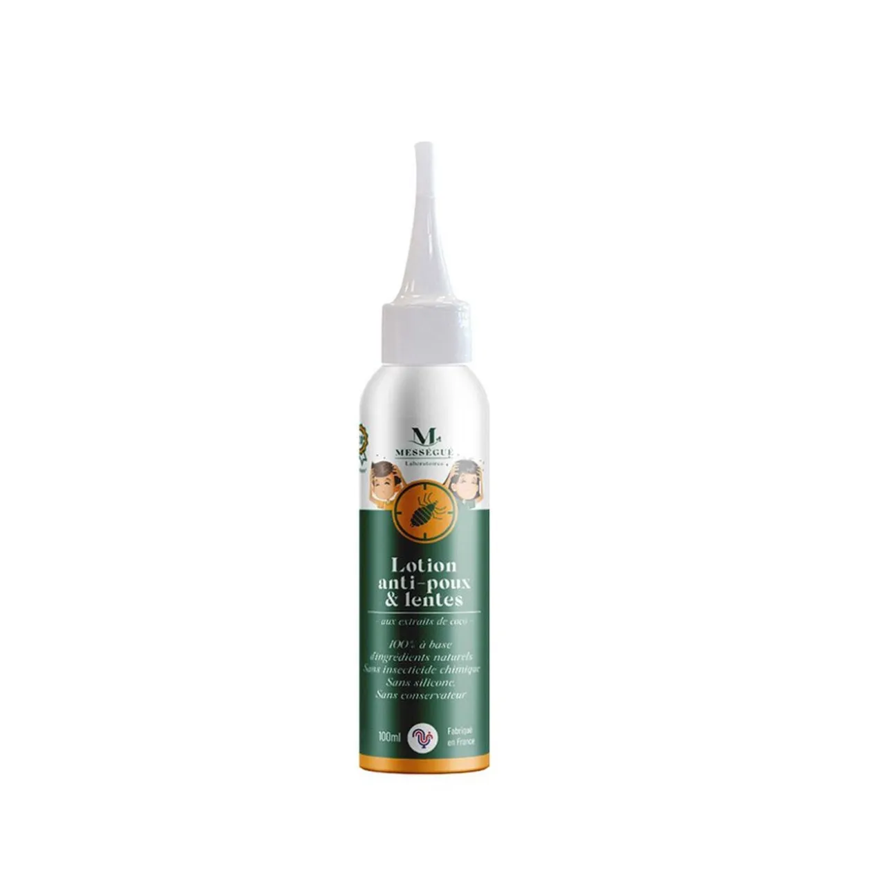 Lotion anti-poux et lentes Mességué aux extraits de coco 100ml