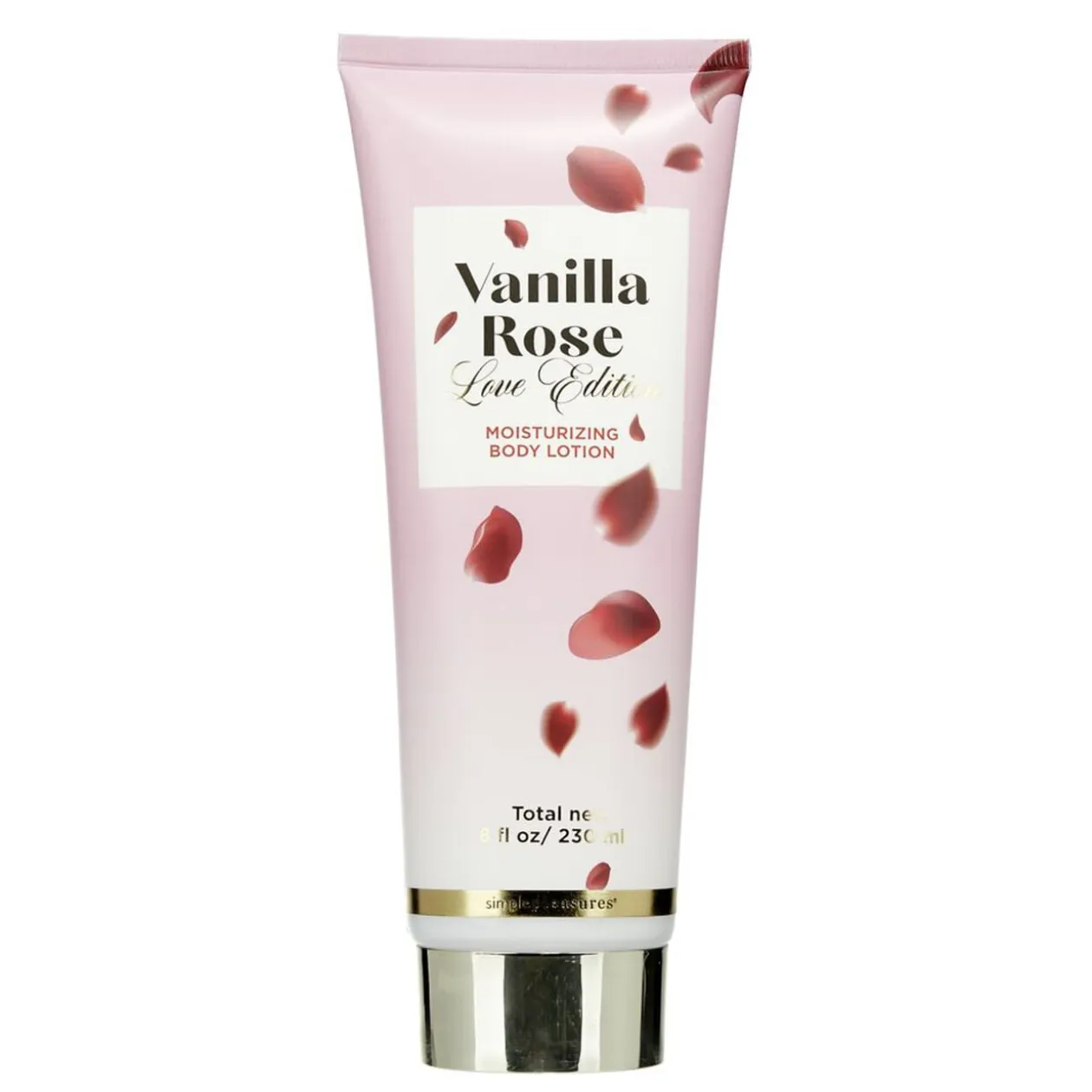 Lotion corps vanille et rose tube 230ml