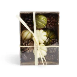 Lot éléments décoration automne plastique 3 modèles