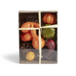 Lot éléments décoration automne plastique 3 modèles