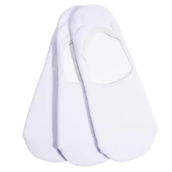 Lot 3 paires chaussettes invisibles coton et polyester - 3 coloris