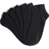 Lot 3 paires chaussettes tige basse coton et polyester - 3 coloris