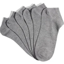 Lot 3 paires chaussettes tige basse coton et polyester - 3 coloris