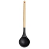 Louche en silicone avec manche en bois L.31,5cm