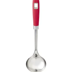 Louche inox manche en polypropylène rouge < Gifi New