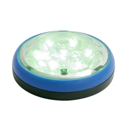 Lumière de piscine 7LED RVB aimantée avec télécommande Ø12xH4cm < Gifi