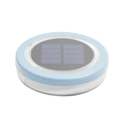 Lumière flottante solaire pour piscine Ø11,5xH2,5cm