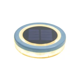 Lumière flottante solaire pour piscine Ø11,5xH2,5cm