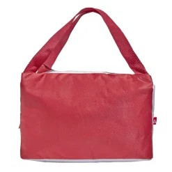 Lunch bag sac à repas isotherme rouge et beige - 25x14xH.16cm < Gifi New