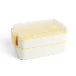 Lunch box 2 compartiments 400ml et 500ml avec couverts < Gifi Discount