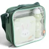 Lunchbox enfant 720ml avec gourde 350ml et sac de transport lapin vert < Gifi Discount