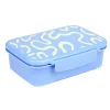 Lunch box plastique 800ml avec séparateur lignes ondulées 13x18xH6cm (2 modèles) < Gifi Sale