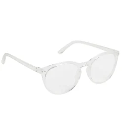Lunette loupe de lecture unisexe en plastique et métal blanc < Gifi