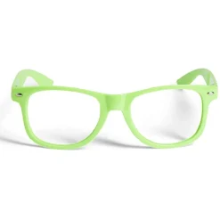 Lunettes sans verre fluo (4 modèles)