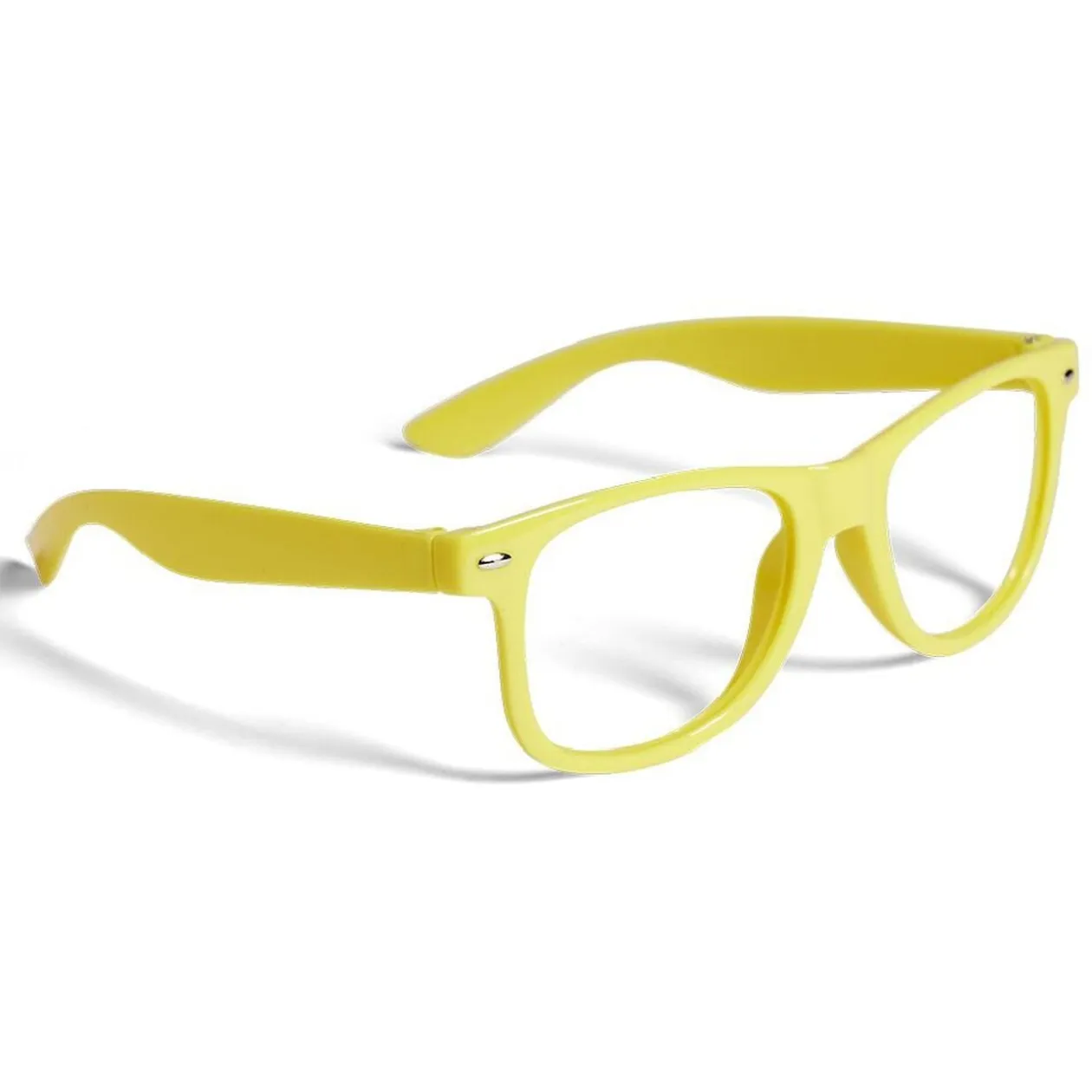 Lunettes sans verre fluo (4 modèles)